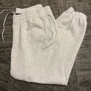 Grey Adidas pharell Williams humanrace sweatpants Size XL